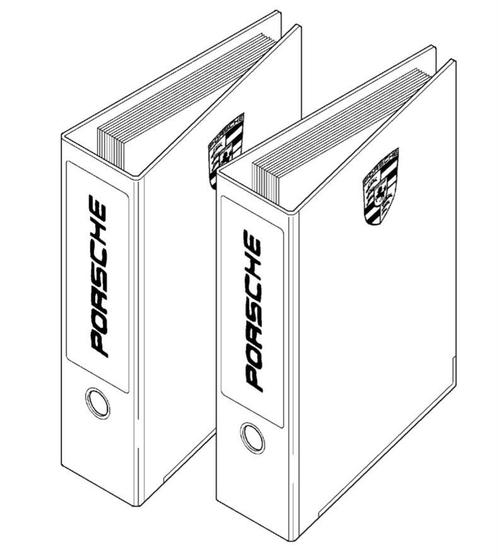 Porsche Factory workmanual Deel I & II 1965-1971, Auto diversen, Handleidingen en Instructieboekjes, Ophalen of Verzenden