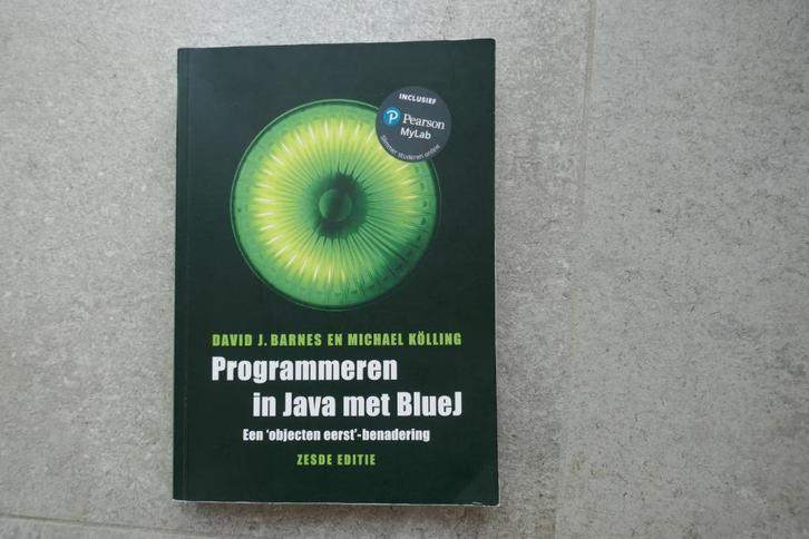 Programmeren in Java met BlueJ, Boeken, Informatica en Computer, Zo goed als nieuw, Programmeertaal of Theorie, Ophalen of Verzenden
