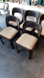Stoelen  6x brutalist, Enlèvement, Comme neuf, Tissus