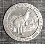 munt Isle of Man 1 crown 1988:200th Verjaardag - Australië,, Timbres & Monnaies, Monnaies | Océanie, Envoi