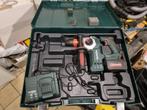 Metabo KH 18 LTX BL 24 Q SET ISA accu SDS-plus combihamer, Ophalen, 800 liter/min of meer, Zo goed als nieuw, 10 bar of meer