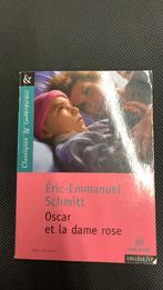 Oscar et la dame Rose literatuur Frans, Éric-Emmanuel Schmitt, Secondaire, Utilisé, Enlèvement ou Envoi