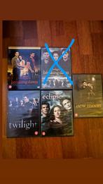 Twilight dvd’s - 4 stuks, Ophalen of Verzenden, Zo goed als nieuw