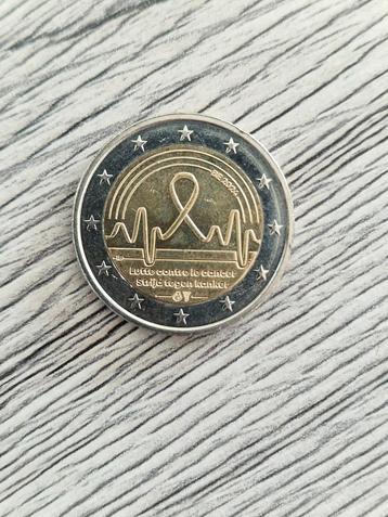 Pièce commémorative lutte contre le cancer 2024 beschikbaar voor biedingen