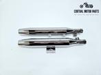 Slip ons Softail 2000-2003 chroom, Ophalen of Verzenden, Gebruikt