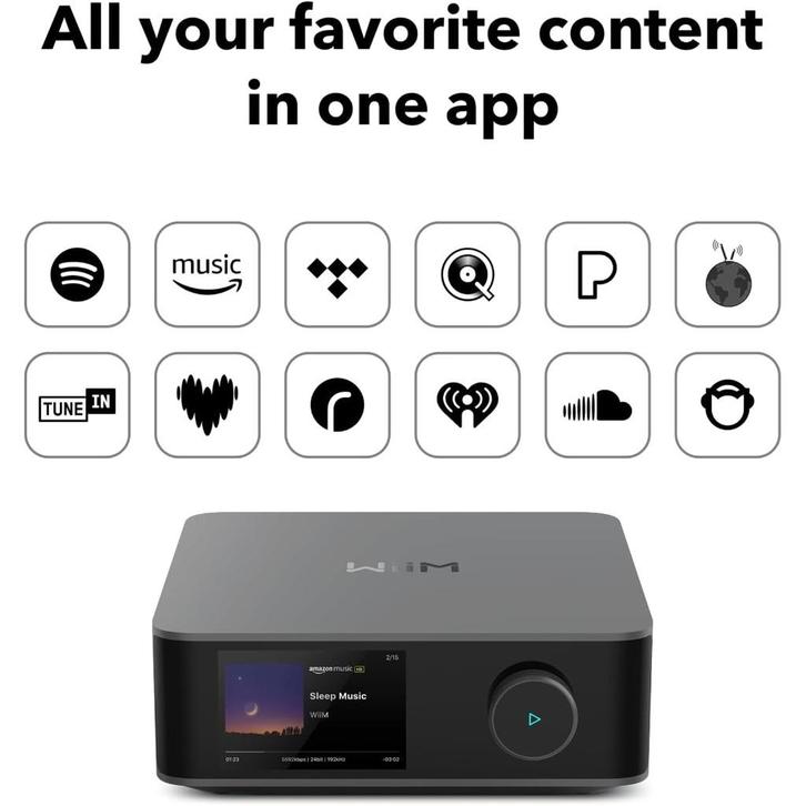 WiiM AMP ULTRA !! nieuw in stock !!, Audio, Tv en Foto, Versterkers en Ontvangers, Nieuw, Stereo, 120 watt of meer, Overige merken