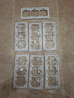 Legrand SAGANE 85002 - Plaque Verticale 3 postes KOZI OPALIS, Enlèvement ou Envoi