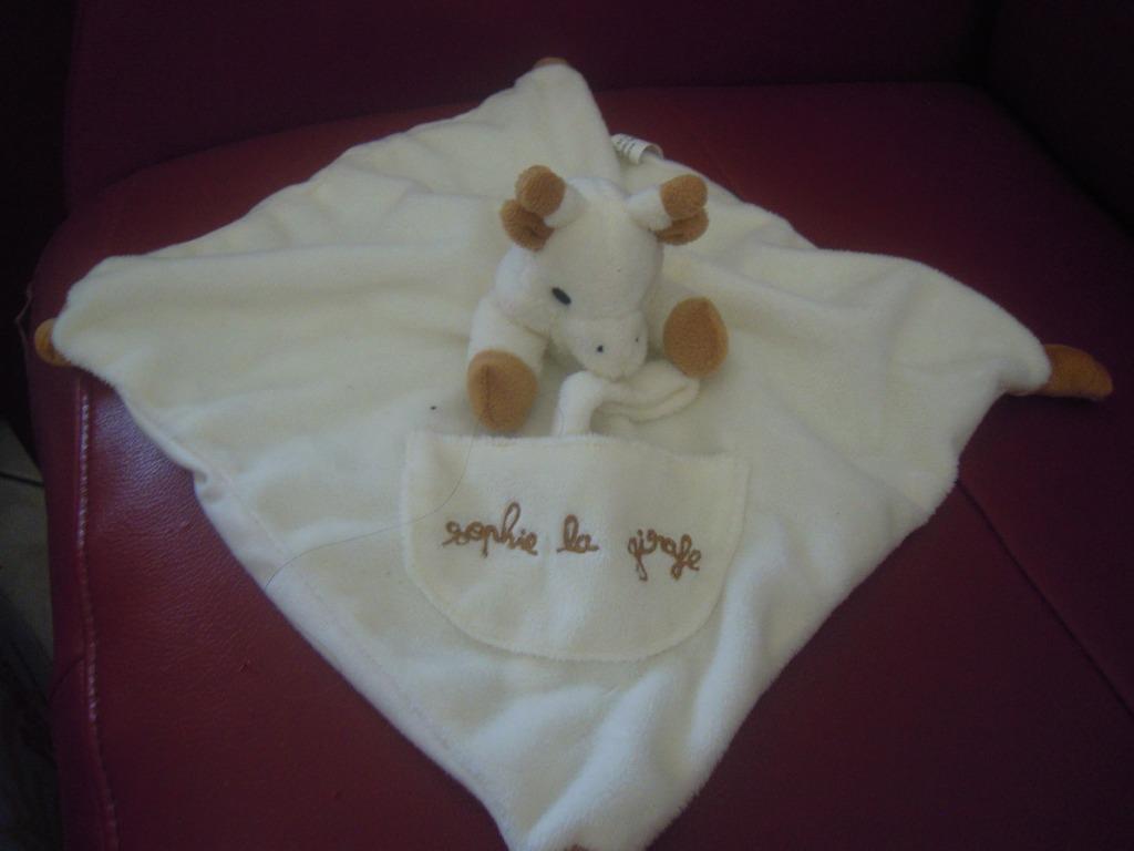 knuffeldoekje vulli sophie la girafe(doosE), Enfants & Bébés, Enlèvement ou Envoi, Neuf, Vache