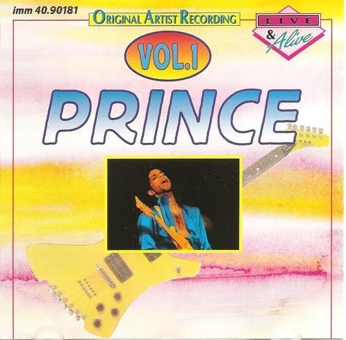 CD PRINCE - Live & Alive Vol. 1 - USA 1993, CD & DVD, CD | Pop, Utilisé, 1980 à 2000, Envoi