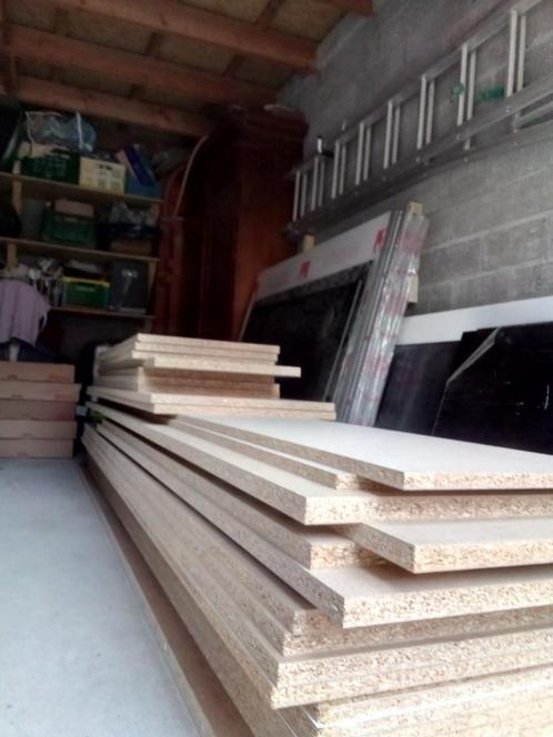 Melamineplaten/spaanplaten/MDF reststukken, Doe-het-zelf en Bouw, Platen en Panelen, Nieuw, Hout, Minder dan 20 mm, Ophalen