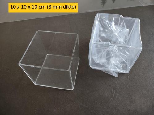 Plexiglas kubussen (NIEUW) (zie foto’s & omschrijving), Verzamelen, Overige Verzamelen, Nieuw, Ophalen