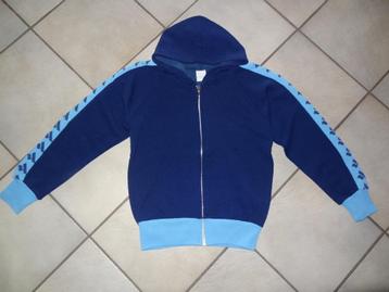 Vintage kinder trainingsvest (maat 10 j / 140)(goede staat!) beschikbaar voor biedingen