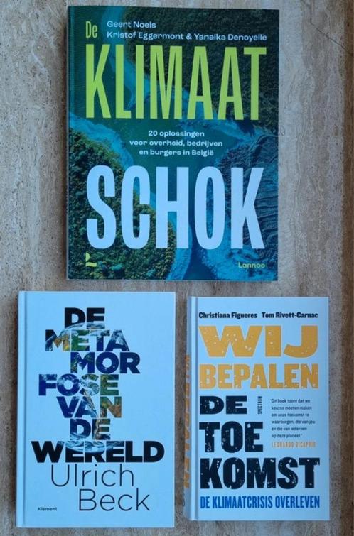 3 boeken over crisis rond klimaat: Figueres, Beck en Noels, Boeken, Politiek en Maatschappij, Nieuw, Maatschappij en Samenleving
