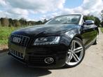 AUDI S5 CABRIO 2010  138 000km  FULL OPTION, Auto's, Audi, Cabriolet, Zwart, Leder, 2 deurs