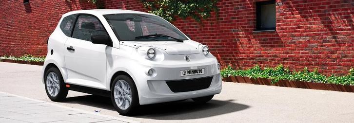 AIXAM MINAUTO - NIEUW - AUTORIJDEN VANAF 16 JAAR, Auto's, Aixam, Bedrijf, Te koop, Elektrisch, Automaat, Wit, Stof, Voorwielaandrijving