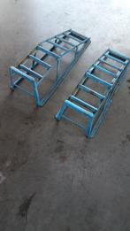 Oprijbokken voor auto's, Enlèvement