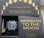 Moonswatch - Mission to the Moon Gold - Flower Moon, Swatch, Zo goed als nieuw, Polshorloge