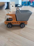 Houten kiepwagen / vuilnisauto, Kinderen en Baby's, Speelgoed |Speelgoedvoertuigen, Ophalen of Verzenden, Zo goed als nieuw