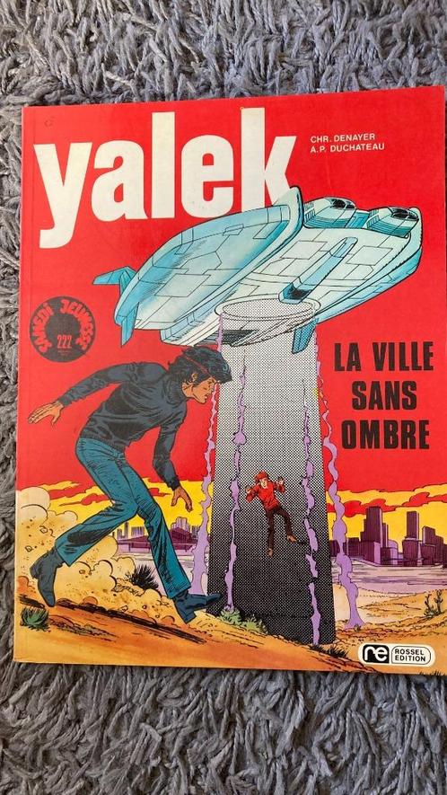 Yalek # 6 la ville sans ombre E.O. Rossel 1975, Boeken, Stripverhalen, Gelezen, Eén stripboek, Ophalen of Verzenden