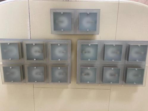 lot muur/ plafond lampen van het merk Illuminellie, Huis en Inrichting, Lampen | Plafondlampen, Gebruikt, Glas, Metaal, Ophalen