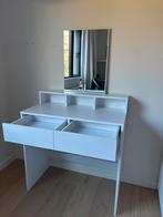Kaptafel met spiegel en 2 lades, Ophalen, Zo goed als nieuw