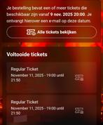2 tickets voor Tomorrowland: symphony of unity, Twee personen, November