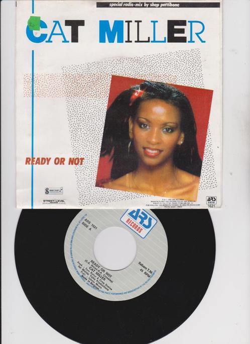 Cat Miller ‎– Ready Or Not   1985   (gezocht en gegeerd), Cd's en Dvd's, Vinyl Singles, Zo goed als nieuw, Single, R&B en Soul