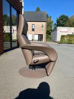 Zeer recente Jori Symphony relax stoel Lipano taupe leder, Huis en Inrichting, Ophalen of Verzenden, Durlet leolux rolf benz natuzzi minotti stressless conform hukla