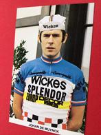 wielerkaart 1981 team splendor  johan de muynck, Verzenden, Zo goed als nieuw