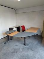 bureaustoel + bureau, Enlèvement, Utilisé, Rouge, Chaise de bureau