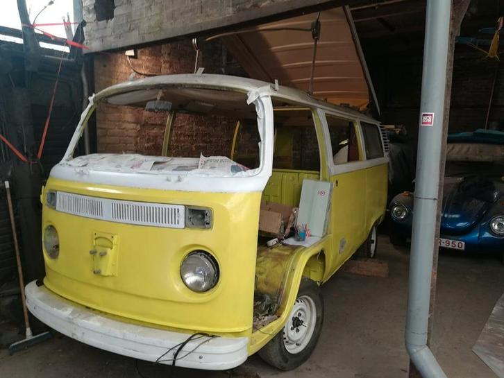 VW Combi T2b Westfalia 1974, Autos, Volkswagen, Particulier, Transporter, Essence, Euro 1, Autre carrosserie, 4 portes, Boîte manuelle