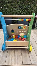 Houten loopwagen / activiteitenkar voor peuters, Kinderen en Baby's, Ophalen, Gebruikt