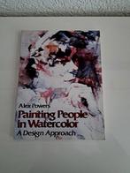 Boek painting people in watercolor, Boeken, Ophalen of Verzenden, Gelezen