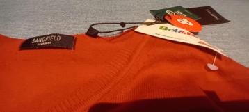 PULL ORANGE SPORTIF BELL & BO POUR HOMME, Enlèvement ou Envoi, Neuf, Taille 52/54 (L), Orange