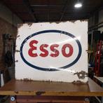 Plaque émaillée Esso, Collections, Marques & Objets publicitaires, Enlèvement