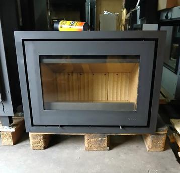 Superpromo foyer à bois encastré de Lotus modèle H 470, Enlèvement ou Envoi, Comme neuf, Poêle