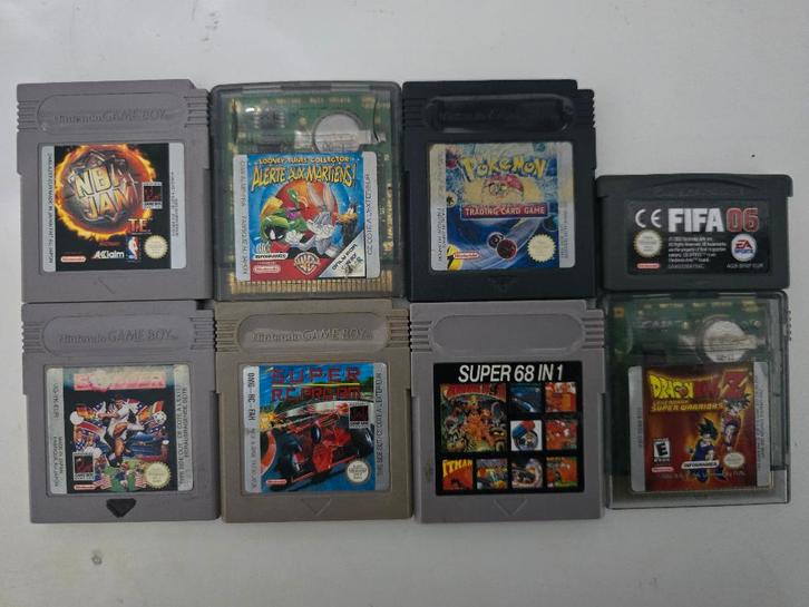 Lot de jeux Game Boy, Games en Spelcomputers, Games | Nintendo Game Boy, Gebruikt, Avontuur en Actie, 1 speler, Vanaf 7 jaar, Ophalen of Verzenden