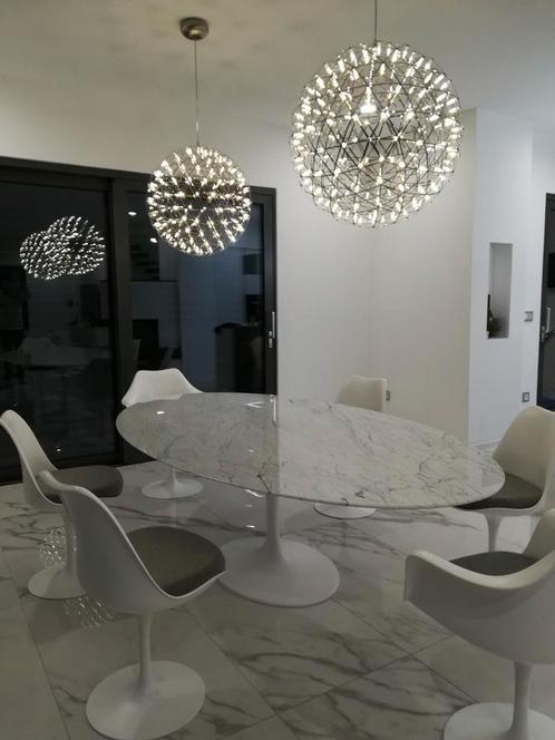 Tulipe chaises tulipe stoelen eero saarinen mid-century, Huis en Inrichting, Lampen | Hanglampen, Zo goed als nieuw, Ophalen of Verzenden