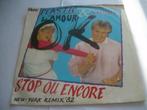 45 T -  Plastic & Nathalie - L'Amour OK, 7 inch, Single, Ophalen of Verzenden, Zo goed als nieuw