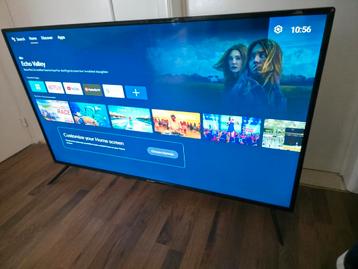 Tv 55 inch met Android box Smart TV, Enlèvement ou Envoi, Comme neuf, Smart TV