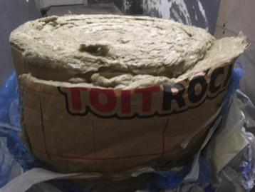 Reste laine de roche Toit Rock, Enlèvement, Utilisé, Laine de roche