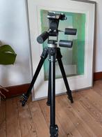 Statief manfrotto, Audio, Tv en Foto, Fotografie | Statieven en Balhoofden, Ophalen of Verzenden, Gebruikt, 150 tot 175 cm, Driepoot