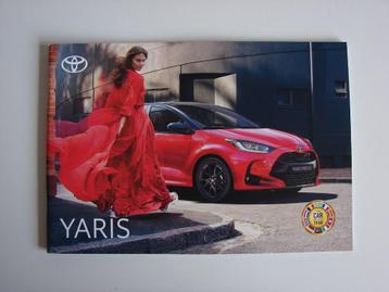 Brochure de la Toyota Yaris disponible aux enchères