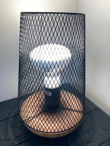 Tafellamp zwart -Nieuw-25x15cm beschikbaar voor biedingen