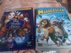 Lot 2 dvd enfants la belle et la bête, Madagascar, Overige genres, Alle leeftijden, Gebruikt, Film