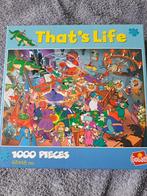 That's life puzzels 3€  1000 stukjes, Ophalen, 500 t/m 1500 stukjes, Zo goed als nieuw, Legpuzzel