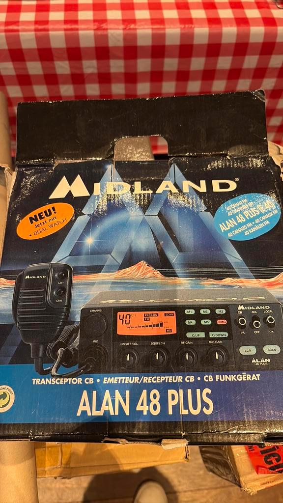 Midland transporter cb, Telecommunicatie, Zenders en Ontvangers, Zo goed als nieuw, Ophalen of Verzenden