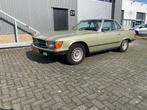 Mercedes-Benz 380 SL 1982 rijdend project auto met nl kentek, Autos, Vert, Cuir, Automatique, Propulsion arrière