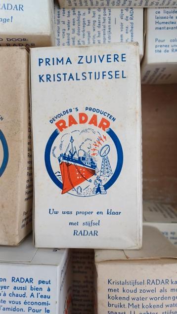 Radar kristalstijfsel vintage doosjes 45 stuks  beschikbaar voor biedingen