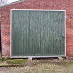 geisoleerde schuifpoort met rail, Ophalen, Gebruikt